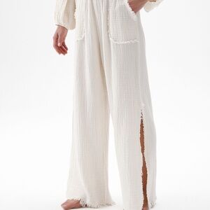 Simpuna Crinkle Slit Pants